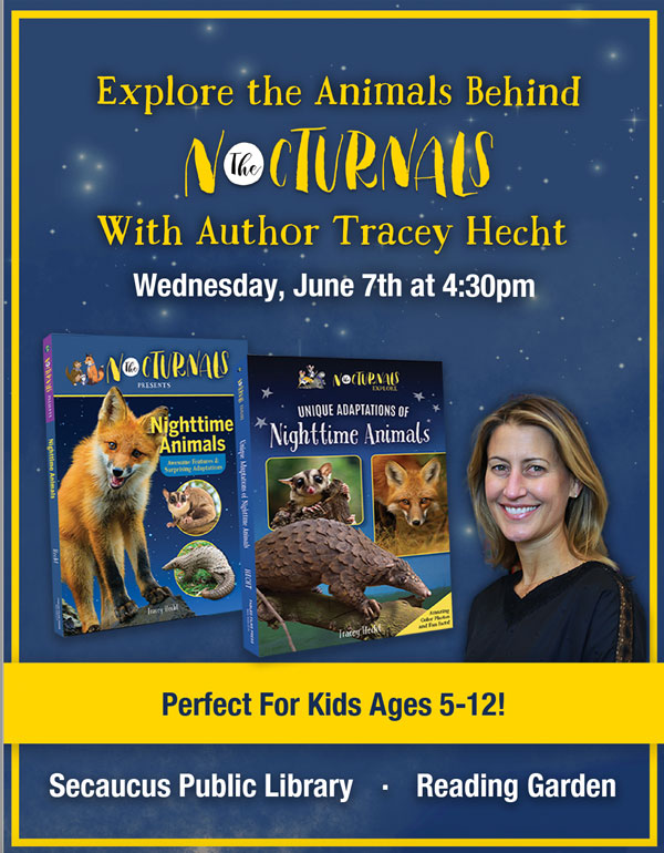Ask The Author With Tracey Hecht Event Flyer