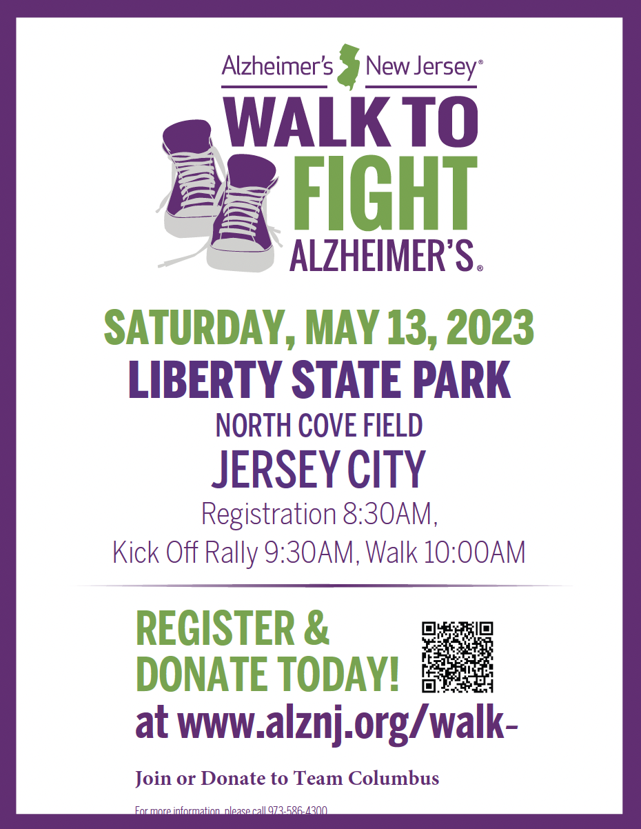 walk to fight alzheimers flyer